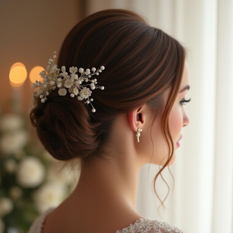Peinados de novia elegantes en Madrid